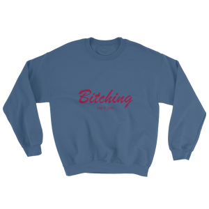 Bitching Unisex Crewneck Sweatshirt, Collection Nicknames-Indigo Blue-S-Tamed Winds-tshirt-shop-and-sailing-blog-www-tamedwinds-com