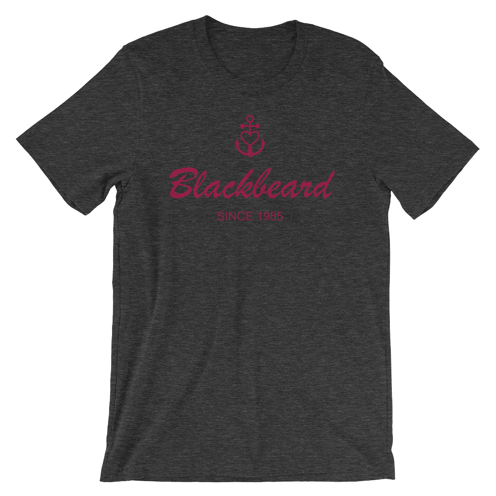 Blackbeard Unisex T-Shirt, Collection Pirate Tales-XS-Tamed Winds-tshirt-shop-and-sailing-blog-www-tamedwinds-com