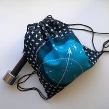 Compass Drawstring Bag, Collection Fjaka-Tamed Winds-tshirt-shop-and-sailing-blog-www-tamedwinds-com