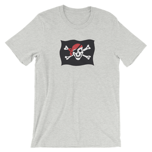 Courtesy Flag Unisex T-Shirt, Collection Ships & Boats-Athletic Heather-S-Tamed Winds-tshirt-shop-and-sailing-blog-www-tamedwinds-com