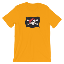 Courtesy Flag Unisex T-Shirt, Collection Ships & Boats-Gold-S-Tamed Winds-tshirt-shop-and-sailing-blog-www-tamedwinds-com