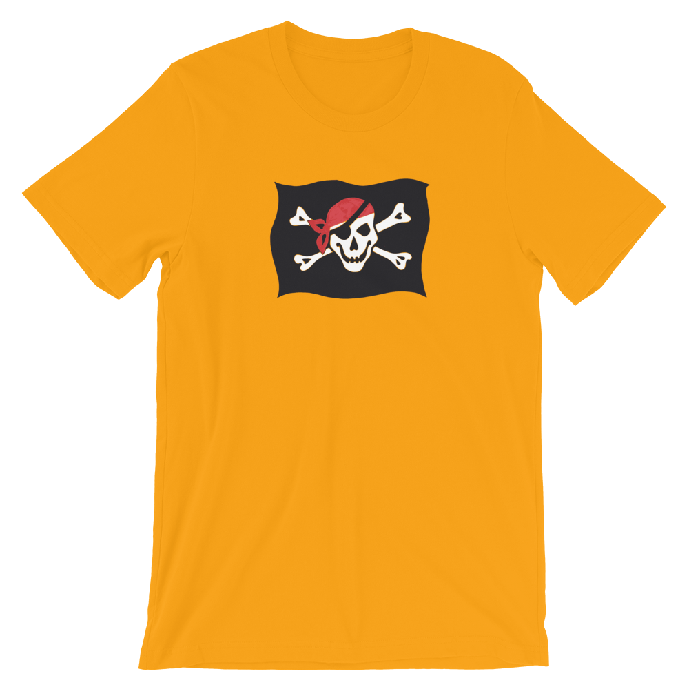Courtesy Flag Unisex T-Shirt, Collection Ships & Boats-Gold-S-Tamed Winds-tshirt-shop-and-sailing-blog-www-tamedwinds-com