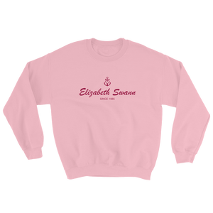 Elizabeth Swann Unisex Crewneck Sweatshirt, Collection Pirate Tales-S-Tamed Winds-tshirt-shop-and-sailing-blog-www-tamedwinds-com