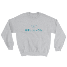 Follow Me Unisex Crewneck Sweatshirt, Collection Origami Boat-Sport Grey-S-Tamed Winds-tshirt-shop-and-sailing-blog-www-tamedwinds-com