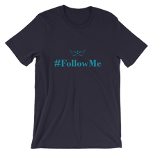 Follow Me Unisex T-Shirt, Collection Origami Boat-Navy-S-Tamed Winds-tshirt-shop-and-sailing-blog-www-tamedwinds-com
