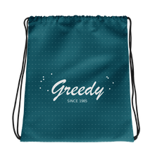 Greedy Drawstring Bag, Collection Nicknames-Tamed Winds-tshirt-shop-and-sailing-blog-www-tamedwinds-com