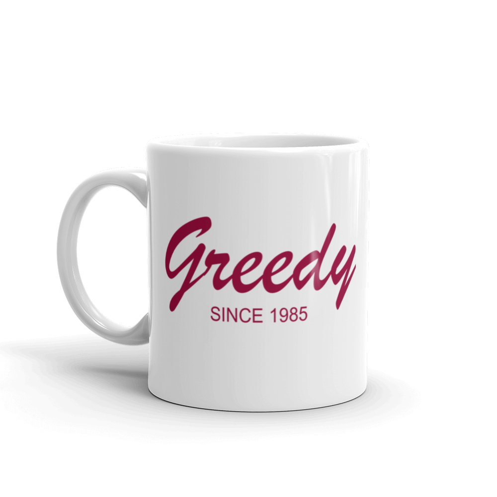 Greedy Mug 325 ml, Collection Nicknames-Tamed Winds-tshirt-shop-and-sailing-blog-www-tamedwinds-com