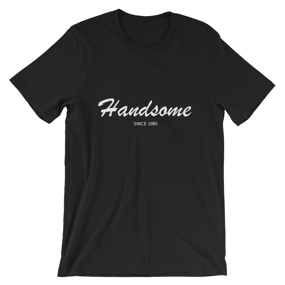 Handsome Unisex T-Shirt, Collection Nicknames-Black-S-Tamed Winds-tshirt-shop-and-sailing-blog-www-tamedwinds-com