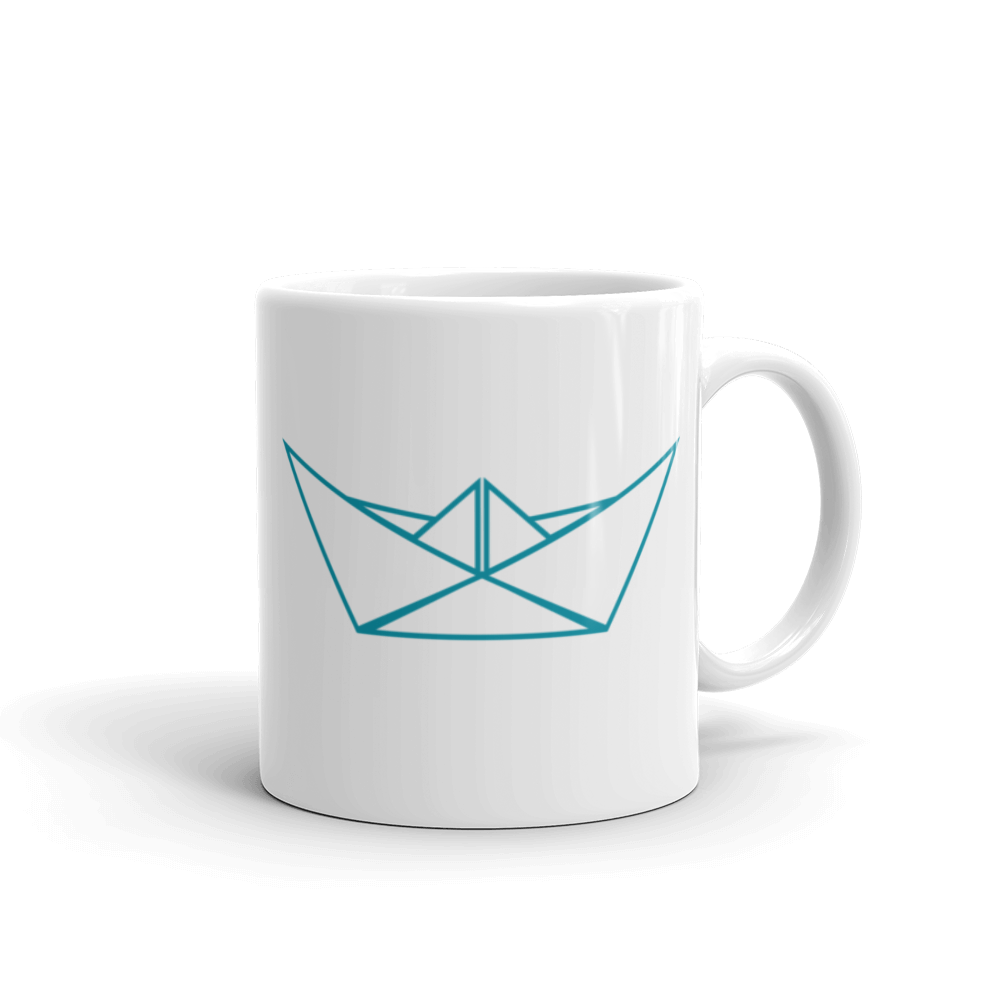 High On Tides Mug 325 ml, Collection Origami Boat-Tamed Winds-tshirt-shop-and-sailing-blog-www-tamedwinds-com