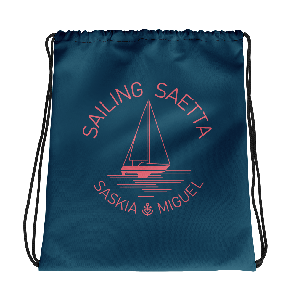 Sailing Saetta Drawstring Bag-Dark Blue-Tamed Winds-tshirt-shop-and-sailing-blog-www-tamedwinds-com