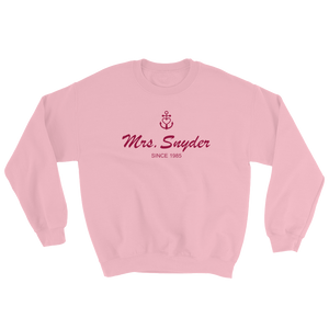 Mrs. Snyder Unisex Crewneck Sweatshirt, Collection Pirate Tales-S-Tamed Winds-tshirt-shop-and-sailing-blog-www-tamedwinds-com