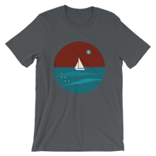 Northern Star Unisex T-Shirt, Collection Fjaka-Asphalt-S-Tamed Winds-tshirt-shop-and-sailing-blog-www-tamedwinds-com