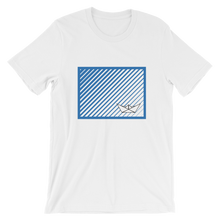 Paper Boat Unisex T-Shirt, Collection Origami Boat-White-S-Tamed Winds-tshirt-shop-and-sailing-blog-www-tamedwinds-com