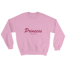 Princess Unisex Crewneck Sweatshirt, Collection Nicknames-Light Pink-S-Tamed Winds-tshirt-shop-and-sailing-blog-www-tamedwinds-com