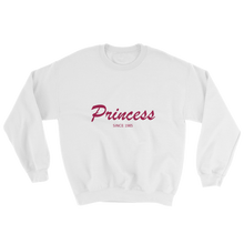 Princess Unisex Crewneck Sweatshirt, Collection Nicknames-White-S-Tamed Winds-tshirt-shop-and-sailing-blog-www-tamedwinds-com