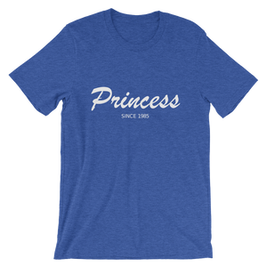 Princess Unisex T-Shirt, Collection Nicknames-Heather True Royal-S-Tamed Winds-tshirt-shop-and-sailing-blog-www-tamedwinds-com