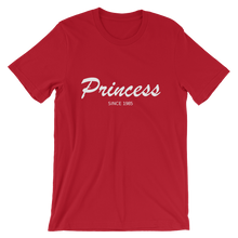 Princess Unisex T-Shirt, Collection Nicknames-Red-S-Tamed Winds-tshirt-shop-and-sailing-blog-www-tamedwinds-com