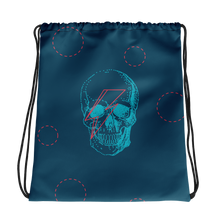 Starman Skull Drawstring Bag, Collection Jolly Roger-Tamed Winds-tshirt-shop-and-sailing-blog-www-tamedwinds-com