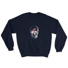 Starman Skull Unisex Crewneck Sweatshirt, Collection Jolly Roger-Navy-S-Tamed Winds-tshirt-shop-and-sailing-blog-www-tamedwinds-com