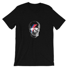 Starman Skull Unisex T-Shirt, Collection Jolly Roger-Black Heather-S-Tamed Winds-tshirt-shop-and-sailing-blog-www-tamedwinds-com