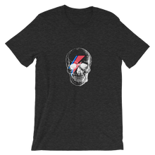 Starman Skull Unisex T-Shirt, Collection Jolly Roger-Dark Grey Heather-S-Tamed Winds-tshirt-shop-and-sailing-blog-www-tamedwinds-com