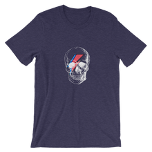 Starman Skull Unisex T-Shirt, Collection Jolly Roger-Heather Midnight Navy-S-Tamed Winds-tshirt-shop-and-sailing-blog-www-tamedwinds-com