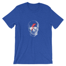 Starman Skull Unisex T-Shirt, Collection Jolly Roger-Heather True Royal-S-Tamed Winds-tshirt-shop-and-sailing-blog-www-tamedwinds-com