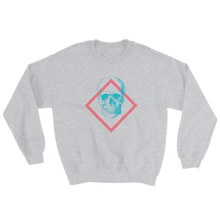 Toxic Skull Unisex Crewneck Sweatshirt, Collection Jolly Roger-Sport Grey-S-Tamed Winds-tshirt-shop-and-sailing-blog-www-tamedwinds-com