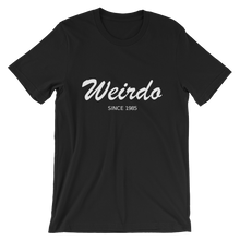Weirdo Unisex T-Shirt, Collection Nicknames-Black-S-Tamed Winds-tshirt-shop-and-sailing-blog-www-tamedwinds-com