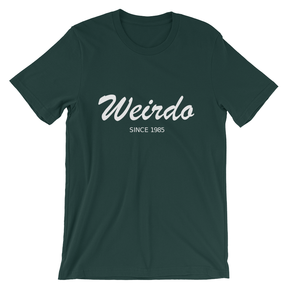 Weirdo Unisex T-Shirt, Collection Nicknames-Forest-S-Tamed Winds-tshirt-shop-and-sailing-blog-www-tamedwinds-com