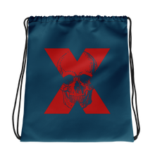 X Skull Drawstring Bag, Collection Jolly Roger-Tamed Winds-tshirt-shop-and-sailing-blog-www-tamedwinds-com